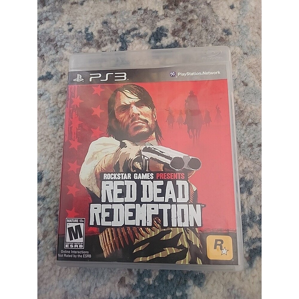 Red Dead Redemption PS3 PlayStation 3 Complete CIB w/ Map